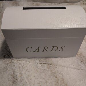 White card box